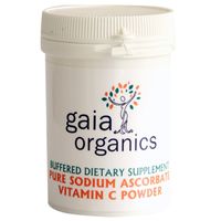 Gaia Organics Buffered Sodium Ascorbate Vitamin C powder 100g